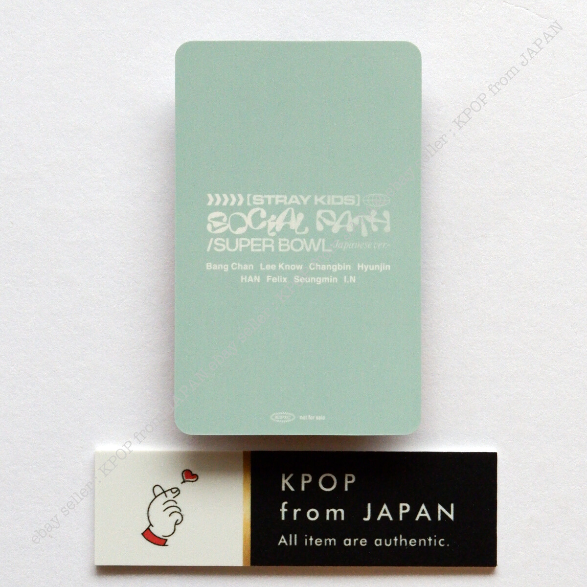 Bang chan Stray Kids Social Path Official Photocard JAPAN Bang chan Stray Kids Social Path Official Photocard JAPAN