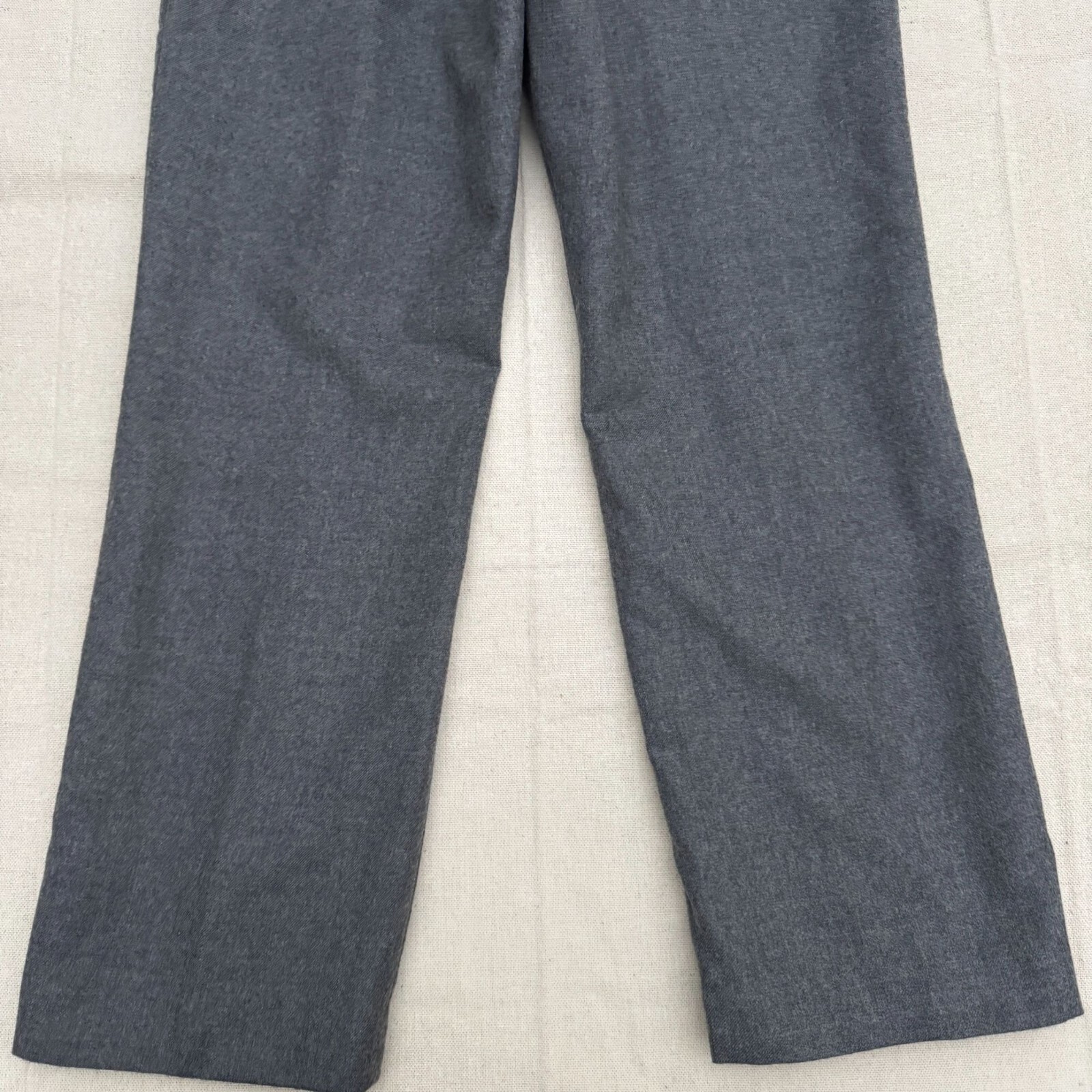 Pendleton Gray Straight-Leg Wool Blend Pants Butt… - image 6