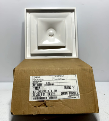 Titus 12'' X 12'' Steel Adjustable High Performance 3-cone Diffuser