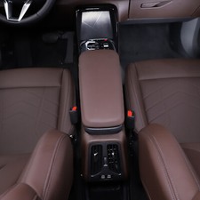 Brown ABS Armlehne Abdeckung Mittelkonsole Pad Für BMW X1 U11 2023-24