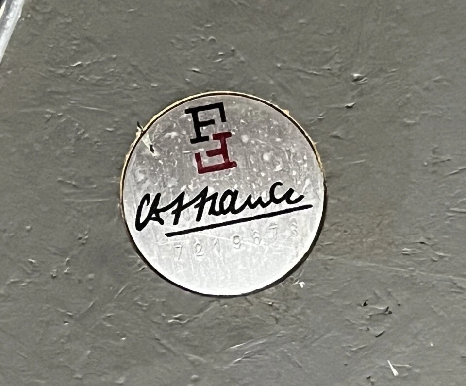 MESA DE COMEDOR MODERNA DE MEDIADOS DE SIGLO MYGGE & BJORN WINBLAD FRANCE & SONS coleccionable Foto 3 de 4