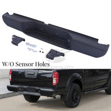 For 2005-2021 Frontier Rear Step Bumper Black Wo Sensor Holes 850229bf1d-pfm