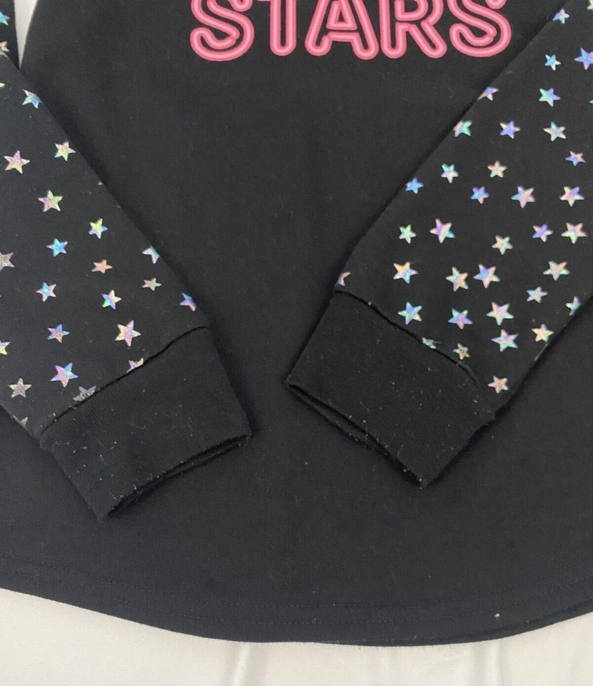 More Than Magic Girl's Made Of Stars Long Sleeve Sleep Shirt, Size 8 - Image 3 of 4