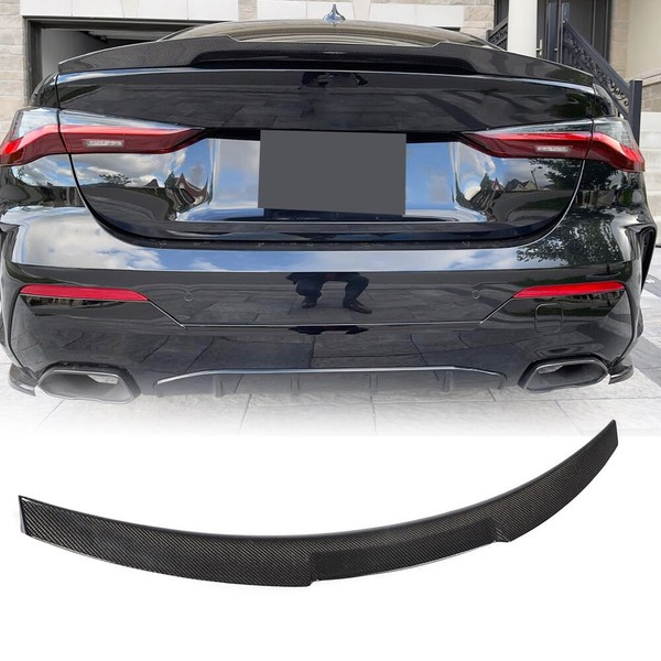 Ala Spoiler Bagagliaio Posteriore In Vero Carbonio Per Bmw Serie 4 G22 430I G82 M4 Coupè 21-24-image