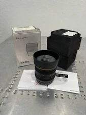 Kamlan 50mm F1.1 Camera APS-C Large Aperture Manual Focus Lens For Fuji FX Mount