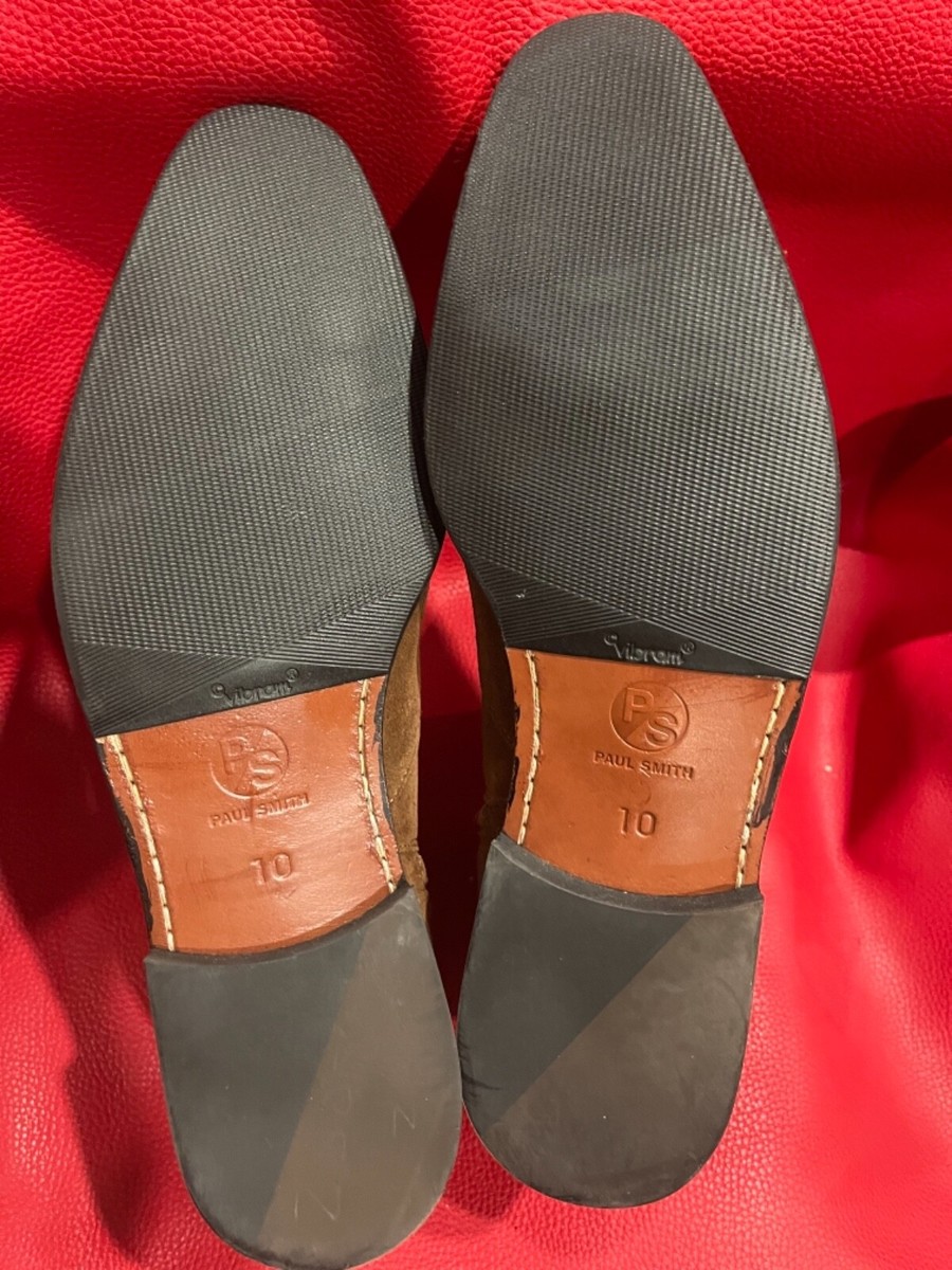Paul Smith Men’s light brown suede boots size 10 View 3