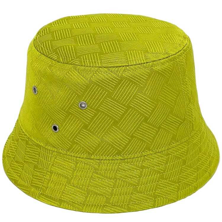 BOTTEGA VENETA Hat Bucket Hat Light Yellow Paraquito Intrecciato