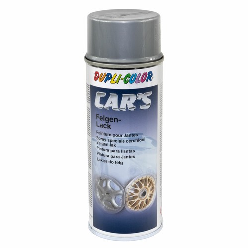 Felgenlack Spray Car's Dupli Color Silber 400 ml + Klarlack 400 ml Pistolengriff - Bild 5 von 8