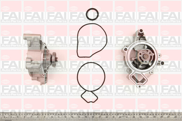 Fai Autoparts WP6322 Water Pump For Alfa Romeo Cadillac Chevrolet Fiat Opel Saab-image