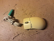Original Microsoft Intellimouse 1.1A PS2 Compatible Mouse Part No. 92658 C3KKMP5