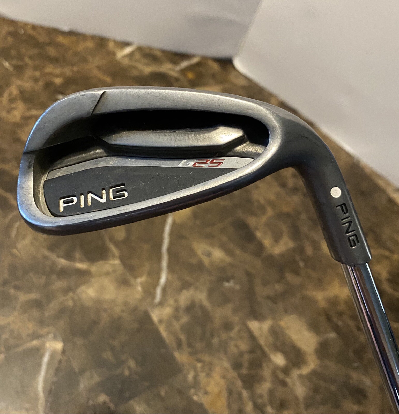 Ping G25 Lob Wedge, RH, CFS S Steel, 58*, White Dot, 36.5", Nice eBay