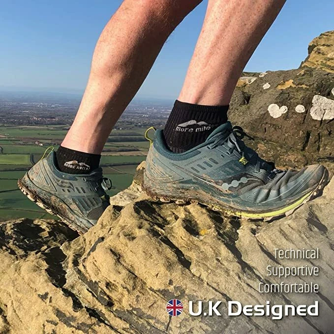 CALCETINES DE RUNNING PARA HOMBRE MUJER ACOLCHADOS TRAIL MORE MILE LONDON CHEVIOT SPORTS 5 PARES