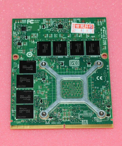 Nvidia Quadro K4100M 4GB DDR5 MXM B For HP 8760W 8770W DELL M6700 M6800 M6600 - Image 2 of 2