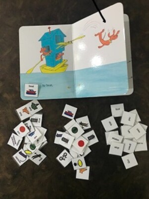 Special Needs / Autism Adapted Interactive Book - Go, Dog, Go! 