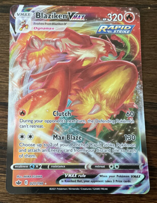 pokemon card blaziken vmax price VMAX{217/184} [S8b] Captured in a crystal Blaziken VMAX #201 Prices |