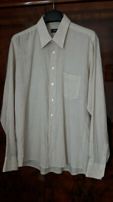 Herren Sommer Hemd.''DIGEL''. Gr XXL. Farbe Beige.