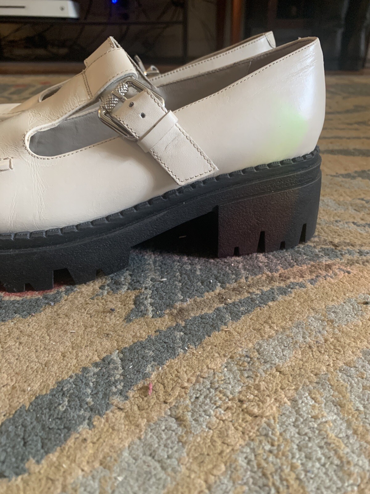 Seychelles Luster Platform Loafer - image 4