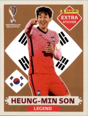 Panini WM 2022 Qatar - EXTRA Sticker - Heung-Min Son - BRONZE