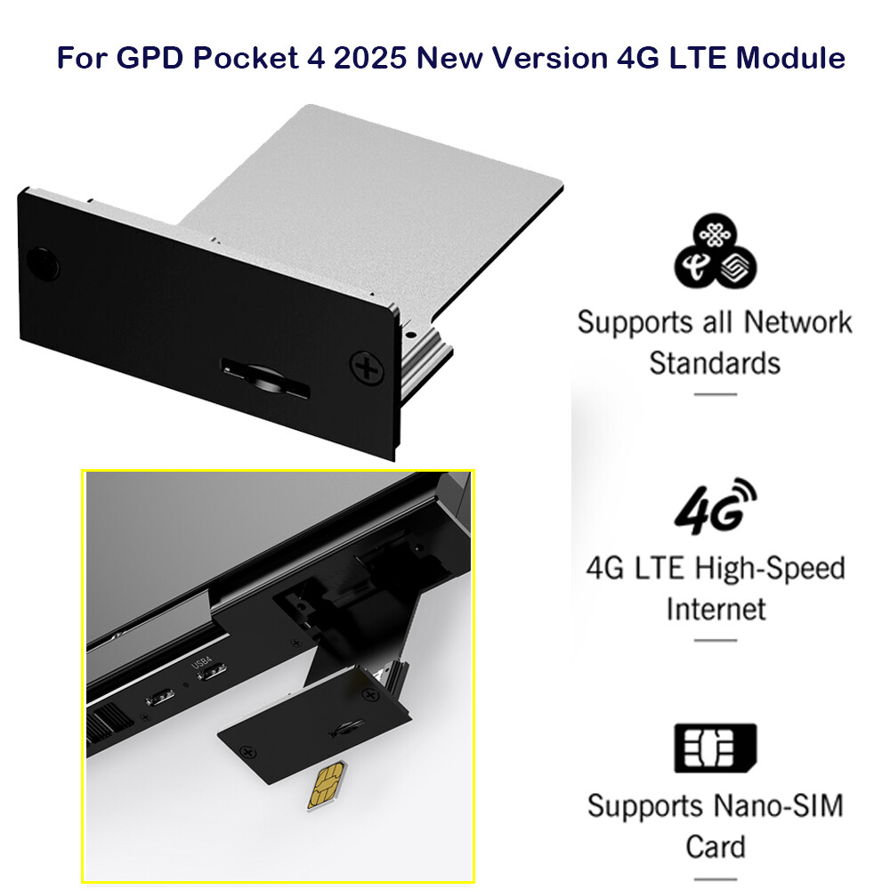 for GPD Pocket 4 2025 Modular Expansion 4G LTE Module | eBay
