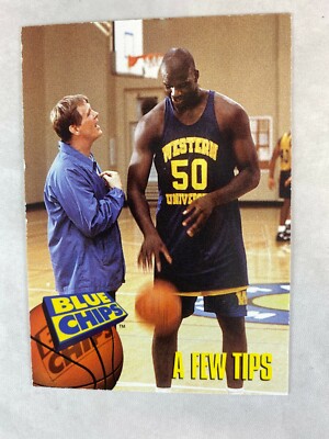 CHEAP PROMO CARD: BLUE CHIPS Skybox 1994 NO# A FEW TIPS Shaquille O'Neal