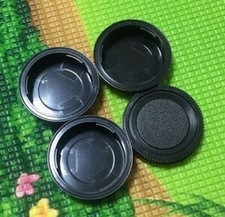3x Rear Lens Caps 1x Front Body Cap For Pentax K Mount PK K10D K20D K200D K-7