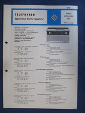 Telefunken  banjo automatic 301 Service-Information*