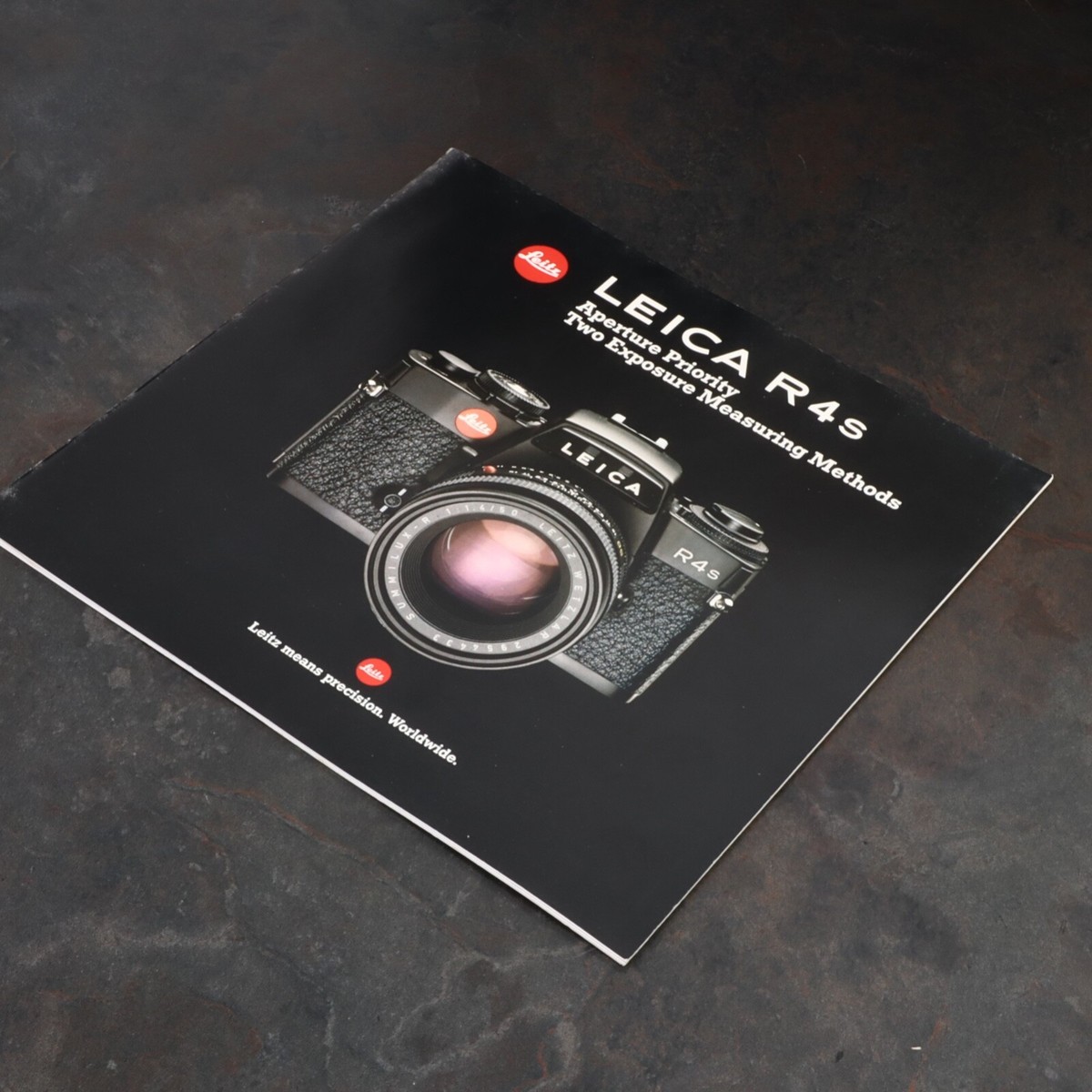 Leica R4 S Aperture Priority and Exposure Measuring Manual