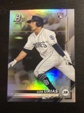 Luis Urias 2019 Bowman Platinum Rookie Card #61 SD Padres RC