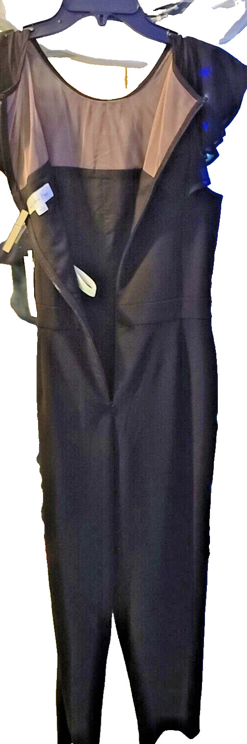 Women's Harper Rose Gathered Illusion Neck Jumpsuit Size 10 Last One image 7