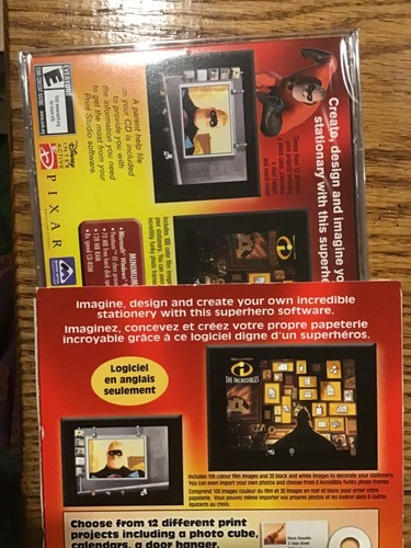 The Incredibles Print Studio Computer Software PC Windows - Picture 3 of 4