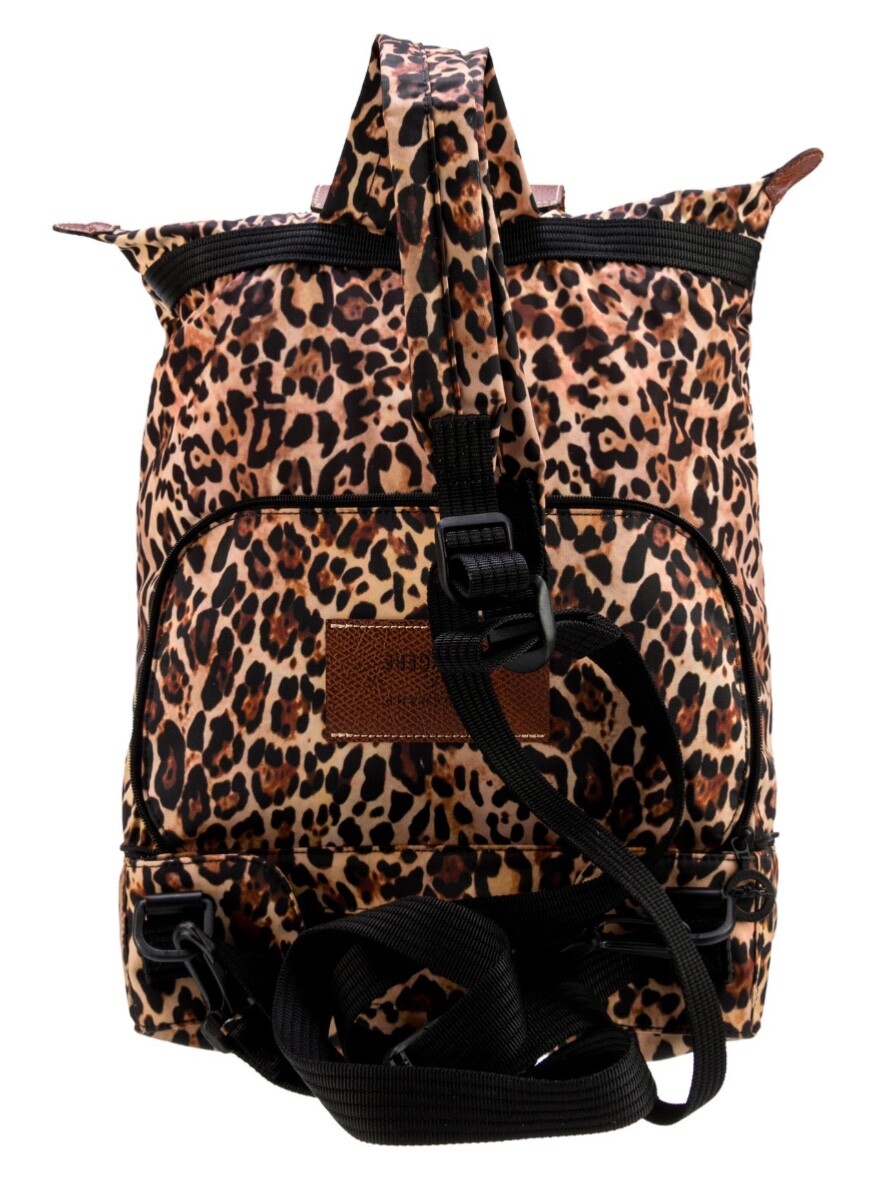 Longchamp x D’heygere Backpack Animal Print Le Pliage Nylon Leather gyuh image 5