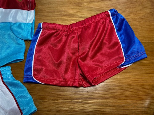 Red/White/Blue Build-A-Bear Workshop TEAM SOCCER UNIFORM BABW - Picture 6 of 8