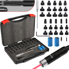 Professional Red Laser Bore Sight Kit Multiple Calibers Upgraded Bore Sighter