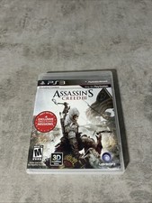 Assassin's Creed III (Sony PlayStation 3, 2012) PS3 Complete CIB Pristine Mint