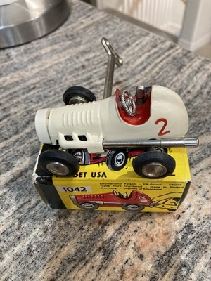 Schuco Micro Racer Midget USA 1042 Vintage Wind-up Toy Car Western