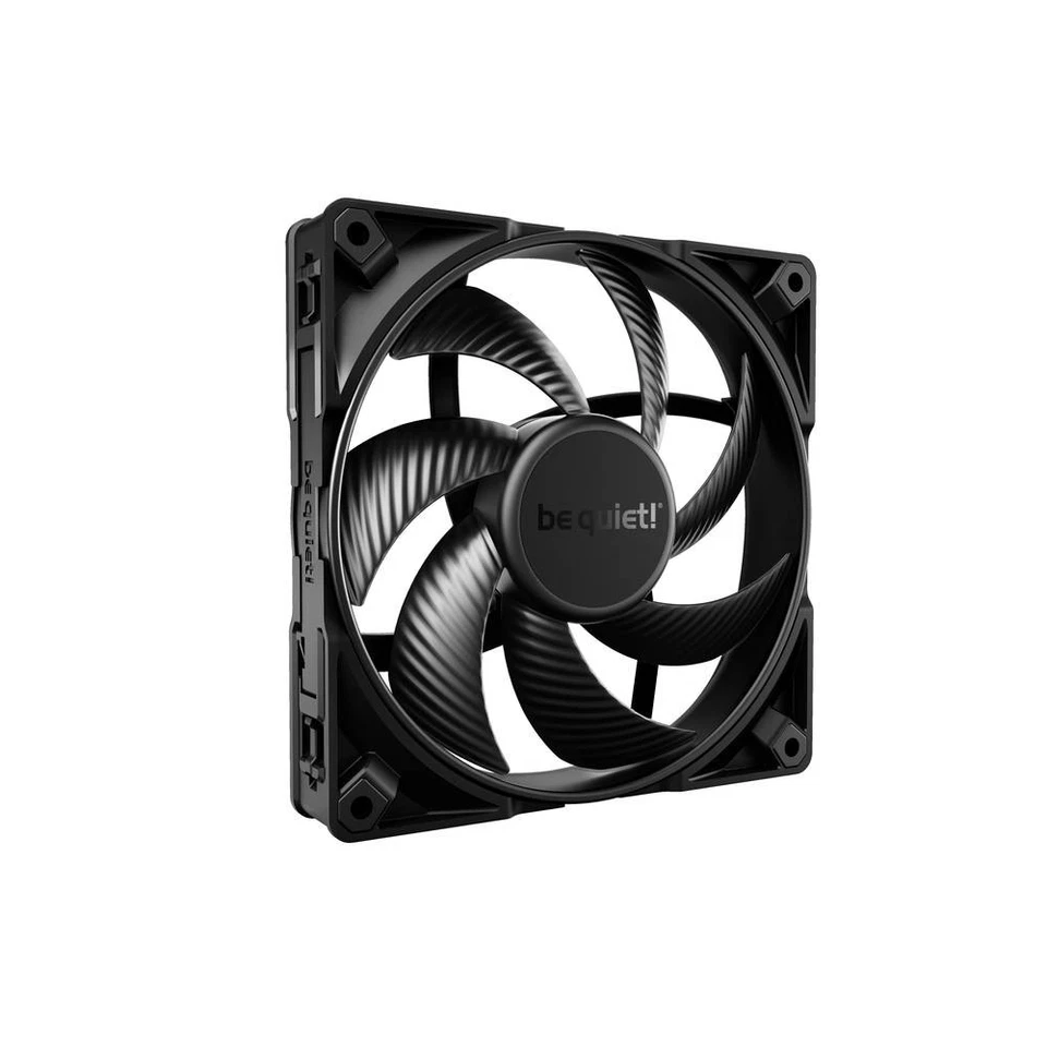 BeQuiet SILENT WINGS PRO 4 PC-Gehäuse-Lüfter Schwarz (B x H x T) 140 x 25 x 140 - Bild 2 von 4
