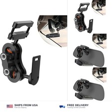 SDSACZMU Radar Detector Mount, Rearview Mirror Rod Radar Mounting Base, Suita...