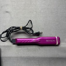 Revlon Flat Iron Hair Straightener Adjustable Switch Purple Model RVST2031