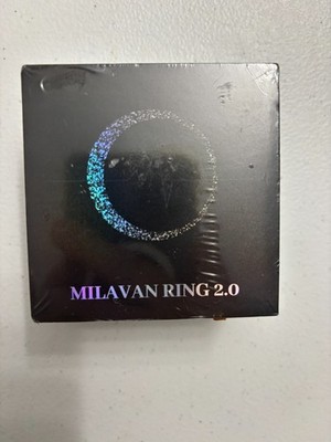 Milavan Ring 2.0 Smart Ring sz. 7 Fitness Tracker   BLACK sealed