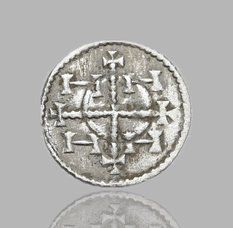 MEDIEVAL HUNGARY. Stephen III, 1162-1172, Silver Denar