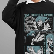 Jujutsu Kaisen Sweatshirt Mahito Sweater JJK Anime Pullover Itadori Gojo Sukuna