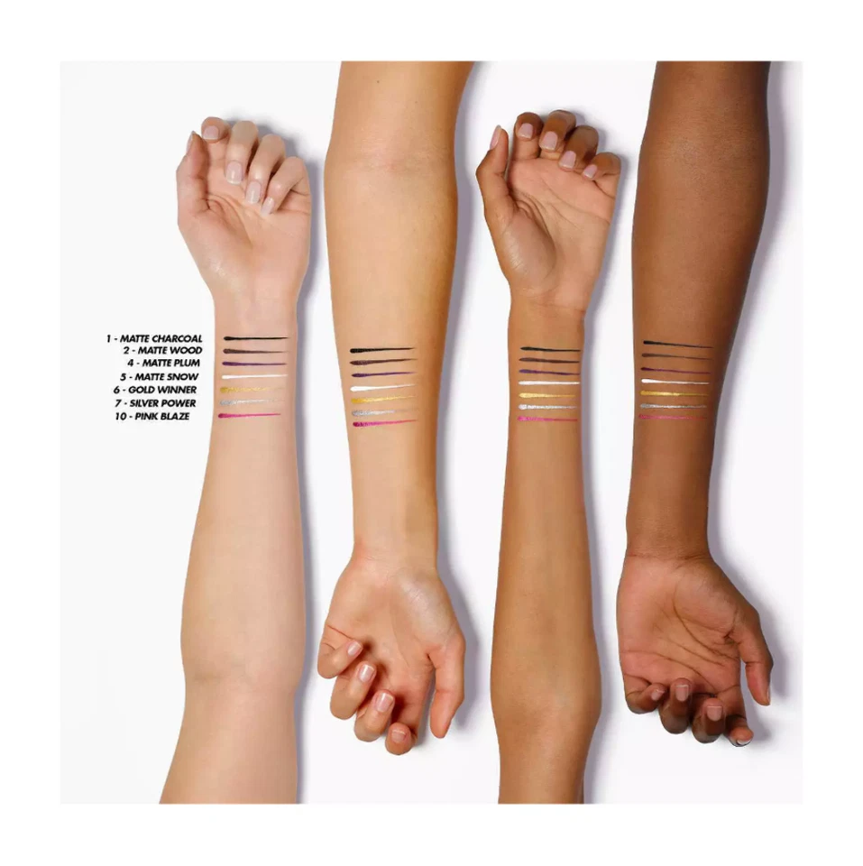 MAKE UP FOR EVER Aqua Resist Color Ink 24HR Waterproof Liquid Eyeliner - Image 3 of 4