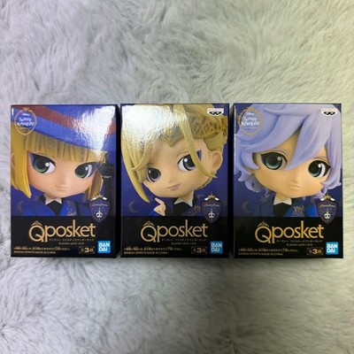 Twisted Wonderland Q Posket Petit Figur Voi.4 Vil Epel Rook Pomefiore Neu JAPAN