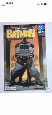 Absolute Batman 1 15 Complete Run + Arc M All cover A 1st Prints High Grade Set 
