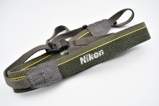  Excellent 5 NIKON Camera Strap Adjustment possible Yellow Green From Japan