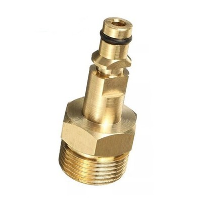 High Pressure Washer Quick Coupler M22 14mm Brass For Karcher K2-K7 Series Pump