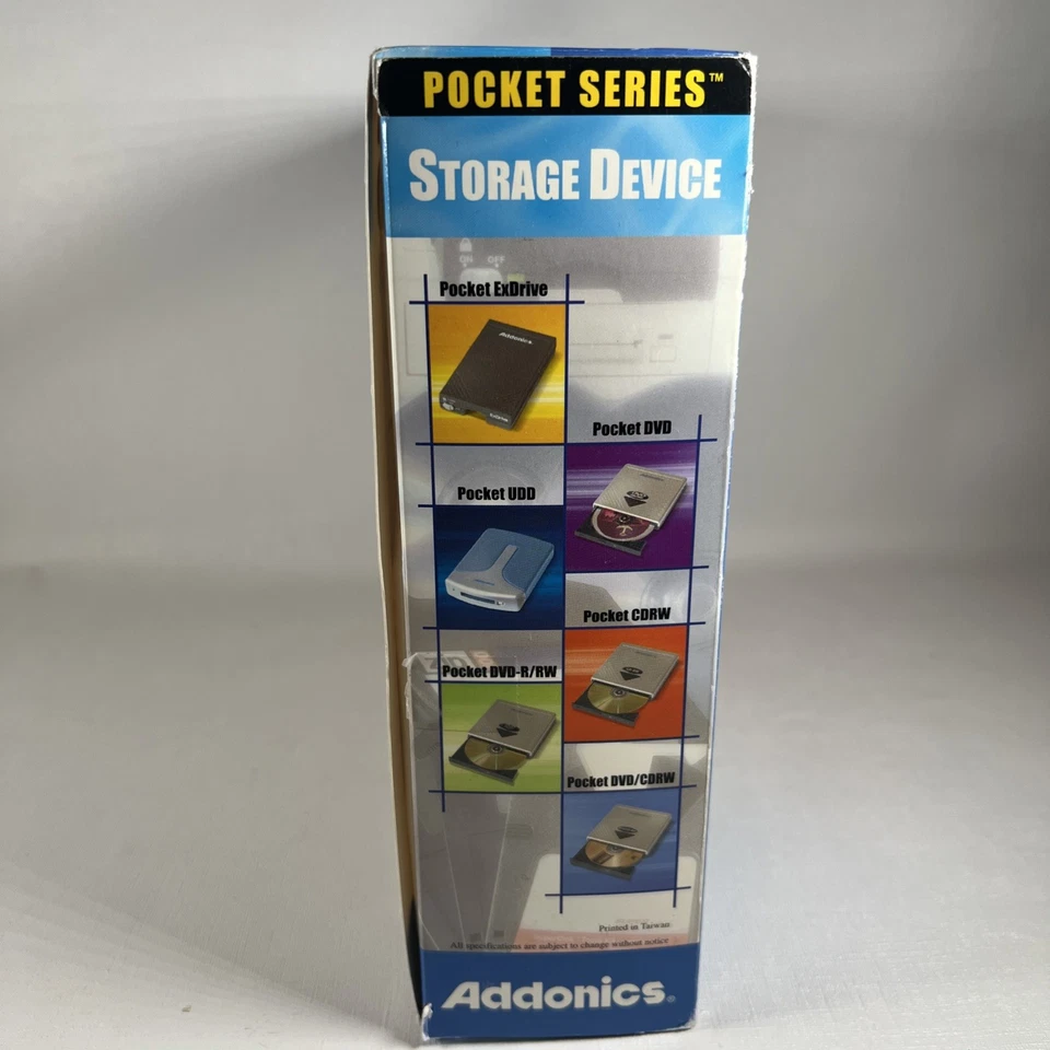 Addonics All In One Drive DVD CDRW Disk Drive Unit Pocket Series Storage Device - Image 2 of 4