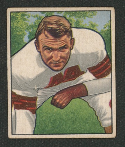 Lou Rymkus #116 1950 Bowman card