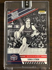 2025 Panini Instant WNBA #RRR-2 Sonia Citron Washington Mystics RC BLACK 1/1