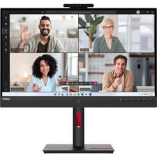 Lenovo 63D6UAR3US ThinkVision T27hv-30 27 in. Class Webcam WQHD LED Monitor -...